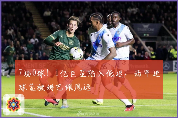 7场0球！1亿巨星陷入低迷，西甲进球荒被姆巴佩甩远